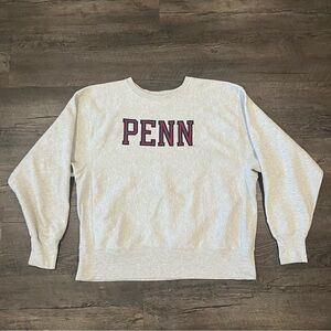 Vintage Champion Reverse Weave Penn University Sweatshirt